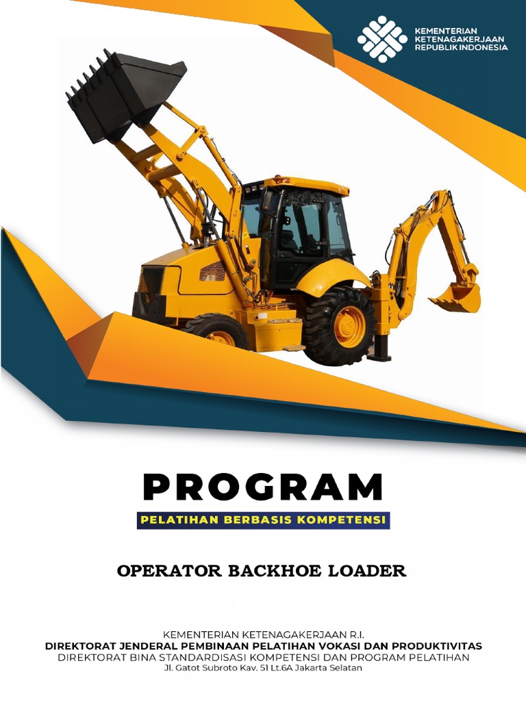Pelatihan Operator Backhoe Loader 280 JP | PDF