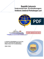 Pemeriksaan Nautis Kapal Tongkang SIM 3001