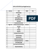 Jadwal