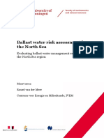 Ballast Water Risk Assessment in The North Sea