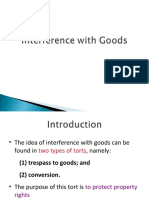 Interference With Goods Ed 2