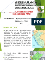 Unidad 1 - 1 Recursos Hidricos en Peru