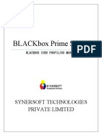 Blackbox User Profiling Manual