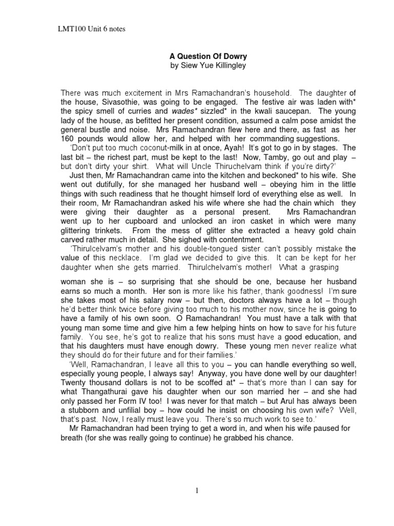LMT 100 Short Stories 1 and 2 (Printable) PDF