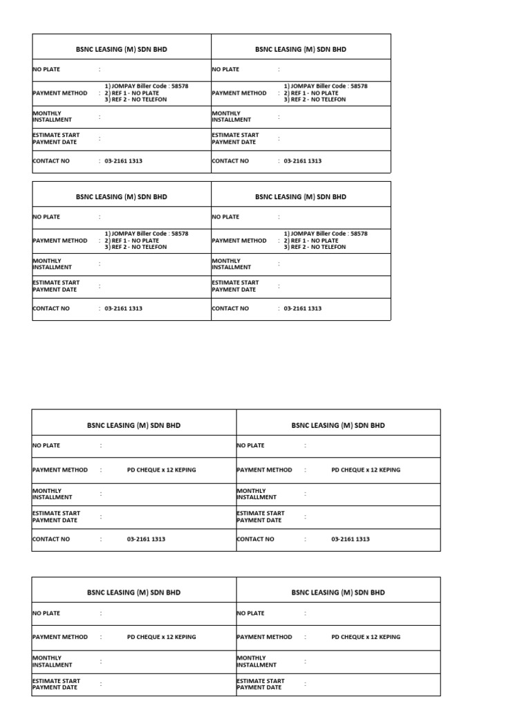 Payment Method | PDF