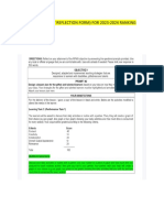 TRF Form 2023-24 Teacher Ranking Reflection