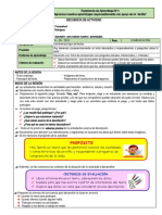 SECUENCIA DE COMUNICACIÓN (Lee Una Descripcion) 16-05-2023