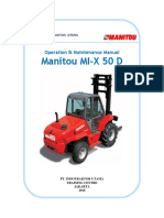 1) Cover OMM Manitou MI - X 50 D