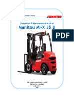 1) Cover OMM Manitou MI - X 35 D