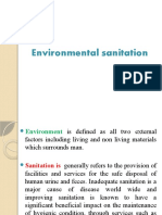 Environmental Sanitation Factors for Healthy Living