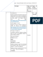 Plan de Evaluación. Metodología 1.