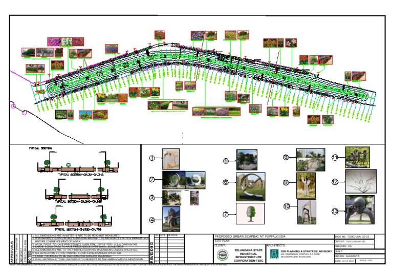Final Plan of Puppalguda | PDF