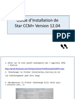 Installation Star CCM