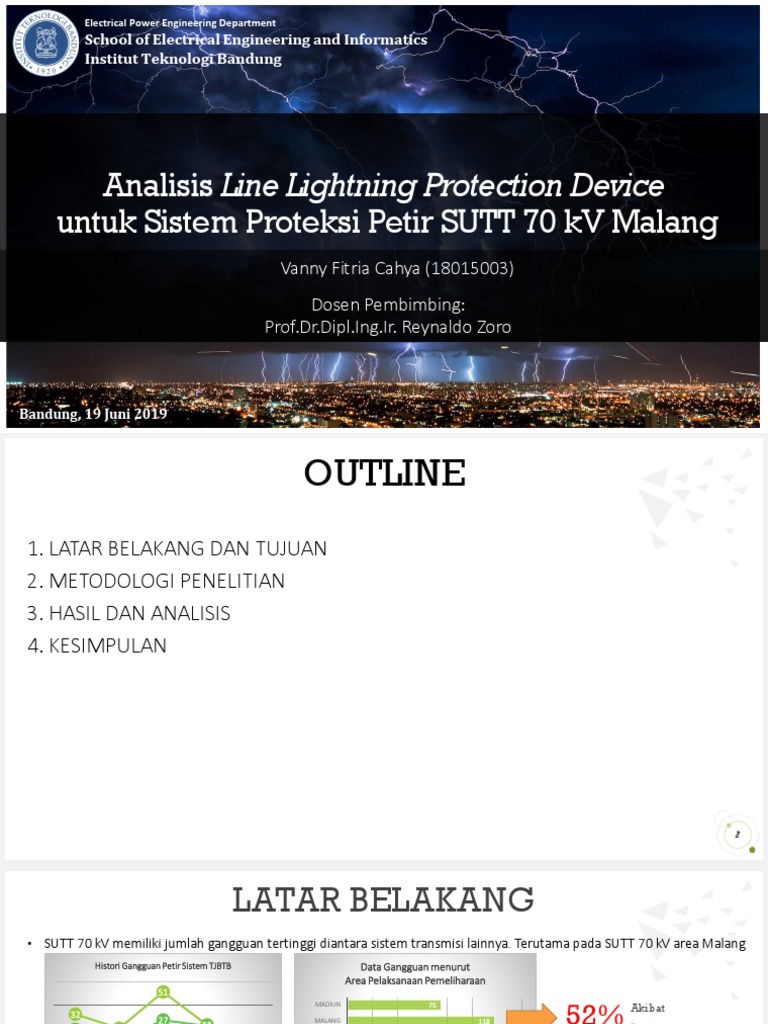 Analisis Alat Perlindungan Petir LLPD | PDF