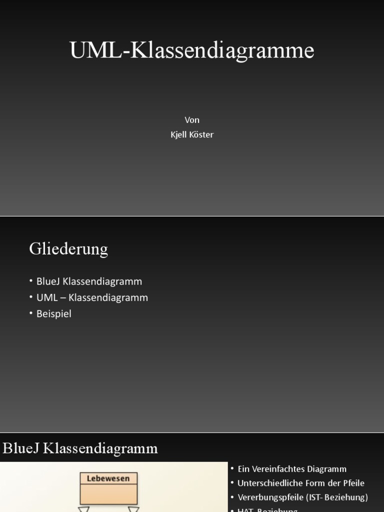UML Klassendiagramme | PDF