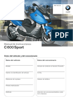 Manual Bmw c 600 Sport 03-2014