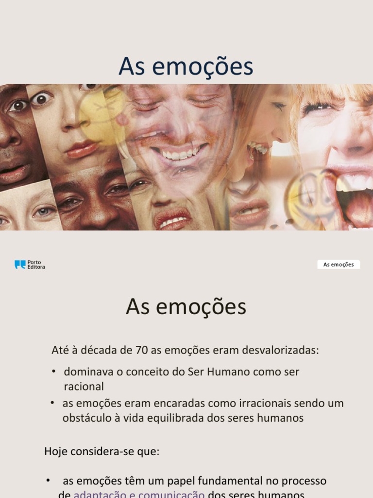 Compreendendo as Emoções Humanas | PDF | Emoções | Ciência cognitiva