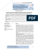 To Study Conjunctival Bacterial and Fungal Flora in Diabetic and Non - Diabetic Individuals and Their Antibiogram in Tertiary Care Hospital