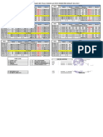 Jadwal Pelajaran 2021-2022 Genap