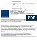 Fatigue Strength and Failure Mechanisms of Nitrided Small Parts of A 30CrMoV9 Steel