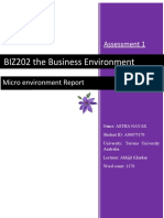 BIZ202CRN1151 - NAYAK - A - Micro Environment Report