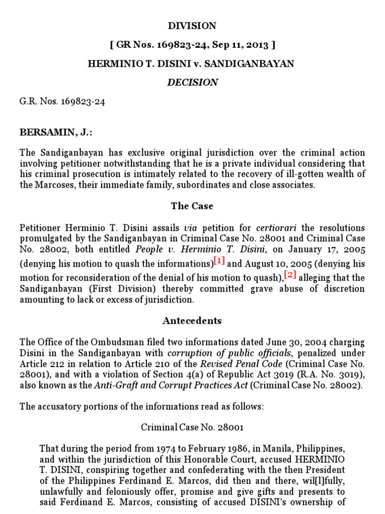 Disini PDF Statute Of Limitations Crimes