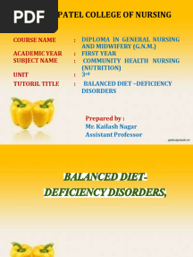 Balance Diet