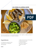 Sardine Pe Gratar Cu Salata Verde - E-Retete