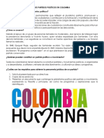 Los Partidos Políticos en Colombia