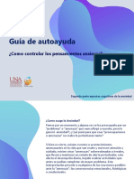 Guía de Autoayuda - Manejo de La Ansiedad II Parte PDF