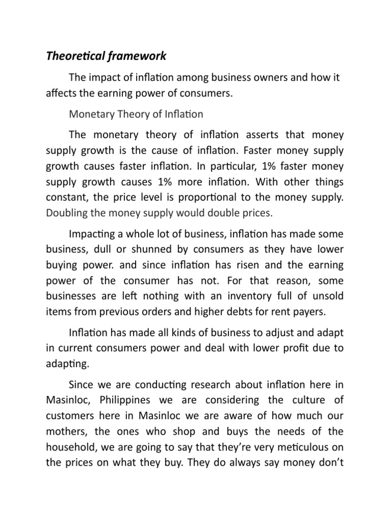 Theoretical Framework | PDF