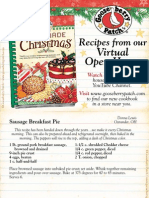 Homemade Christmas Open House Recipes