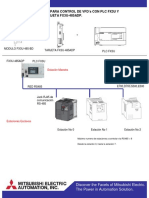 FX3U-S500, E500, E700, D700 Red RS485 - FUNCIONA