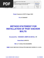Steel Structures Installation Procedure and Method Statement | PDF ...