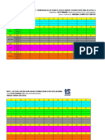 Template Jadual Tempahan Bilik