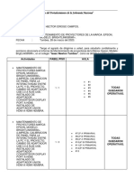 Informe Nº001 - Isaac