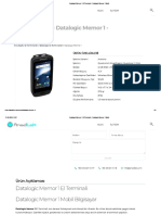 Datalogic Memor 1 El Terminali