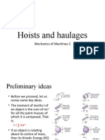 Lecture 3 - Hoists and Haulages