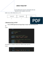Array Pada PHP