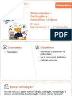 Aula 1 - Potenciação - Definição e Conceitos Básicos.