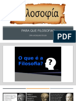 Para Que Filosofia