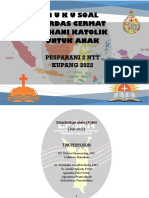 Buku Soal CCR Anak Pesparani 2 NTT 2022