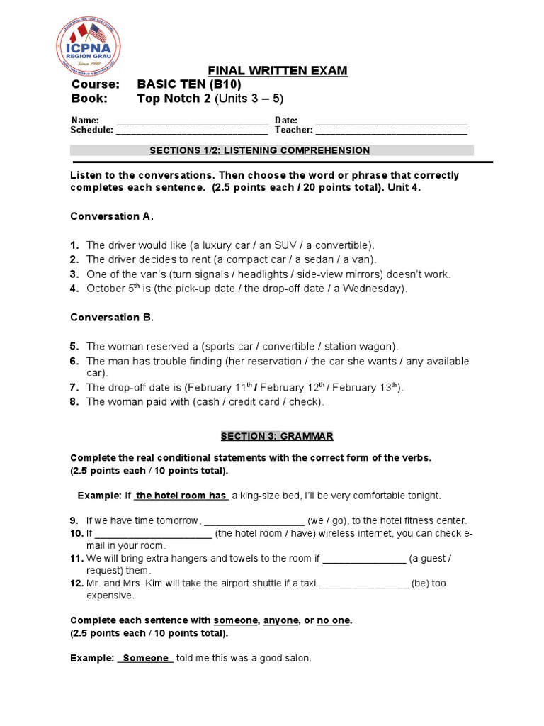 B10 Final | PDF | Teaching Methods & Materials