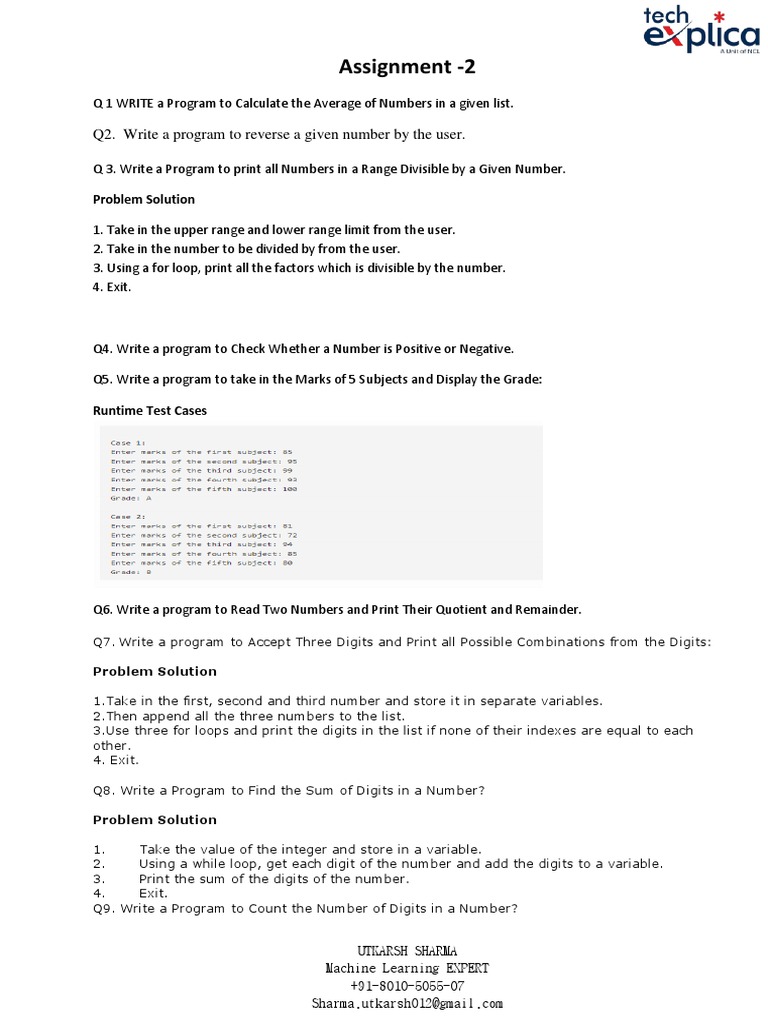 Python 2 | PDF | Summation | Arithmetic