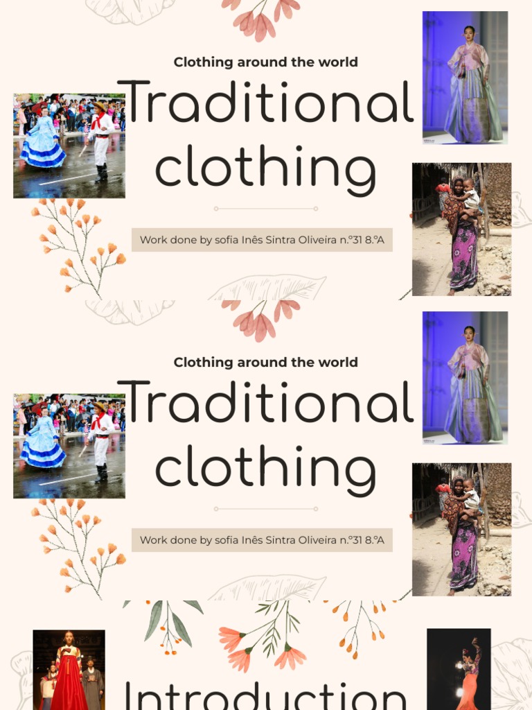 Global Traditional Clothing Overview | PDF