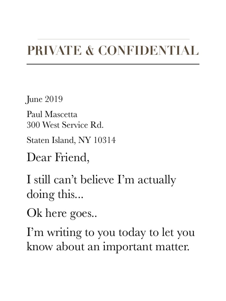 Secret Invitation | PDF