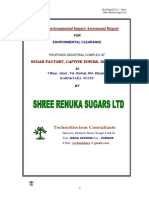 Draft Rapid EIA Report for Proposed Sugar Complex