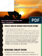 Keutamaan Shalat Dhuha