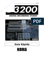 Guía Rápida Korg D3200