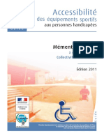Guide DDCS 61 Accessibilité Équipements Sportifs
